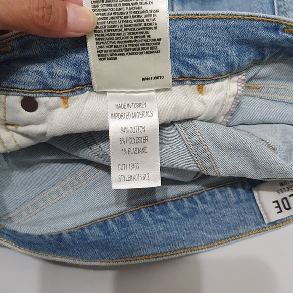 Agolde Isabel Slim Boyfriend Distressed Jeans - Picture 5 of 12